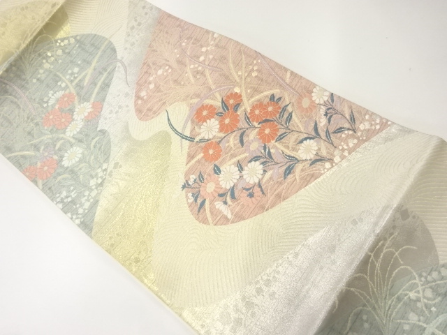 Japanese Kimono / Fukuro Obi Silk